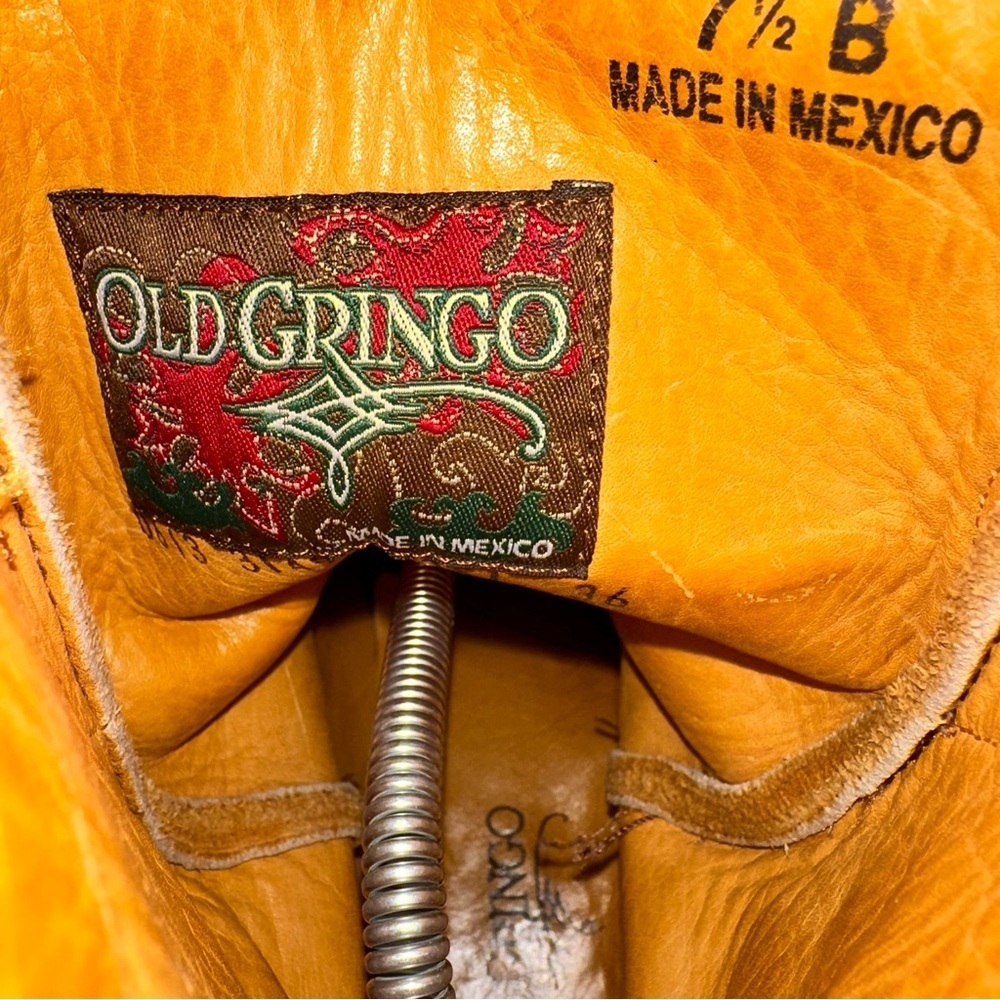 Old gringo cowgirl women’s leather boots - Picture 10 of 13